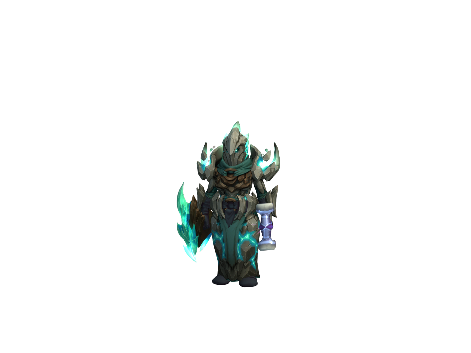 Akurai 3D character render