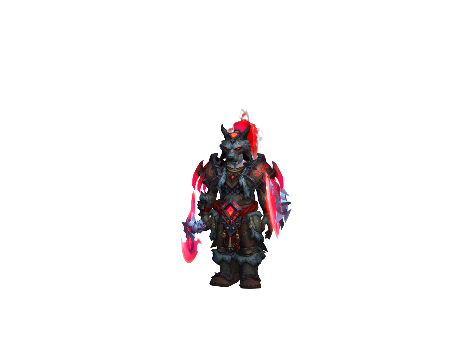 Ancestralqt 3D character render