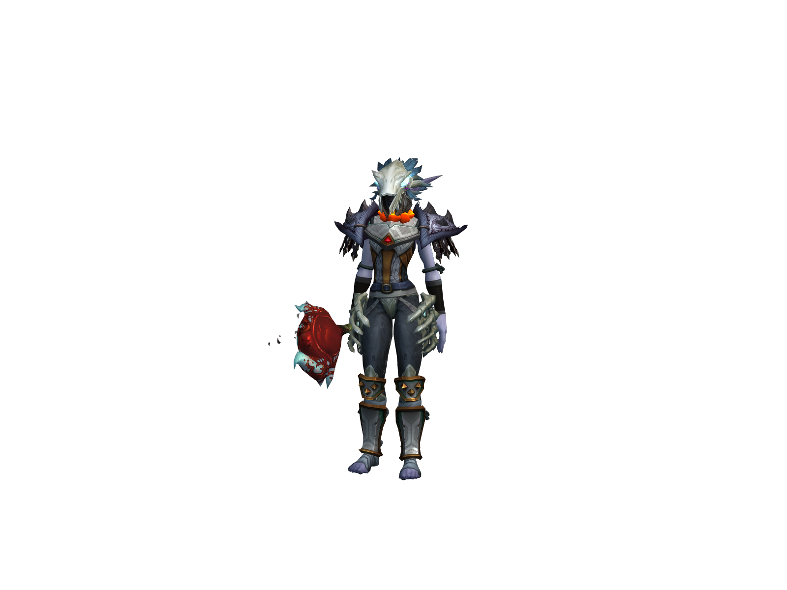 Claudeai 3D character render