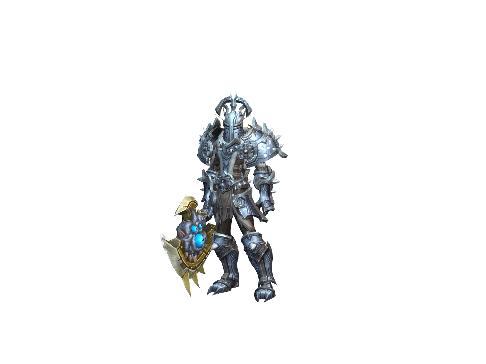 Deepstring 3D character render