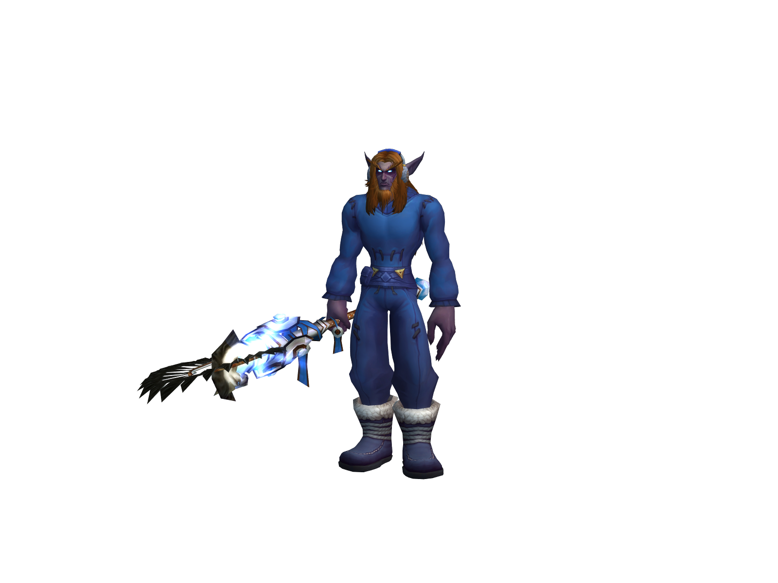 Fredweedsley 3D character render