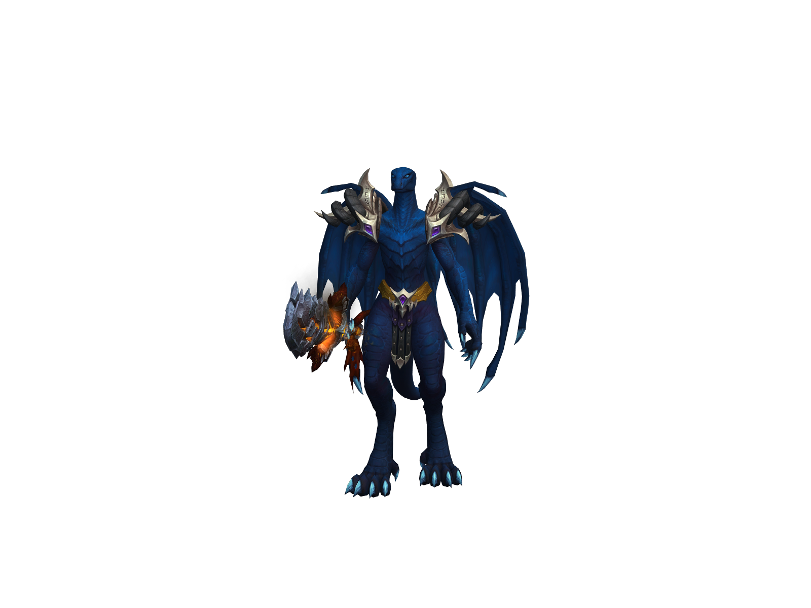 Bluebòi 3D character render