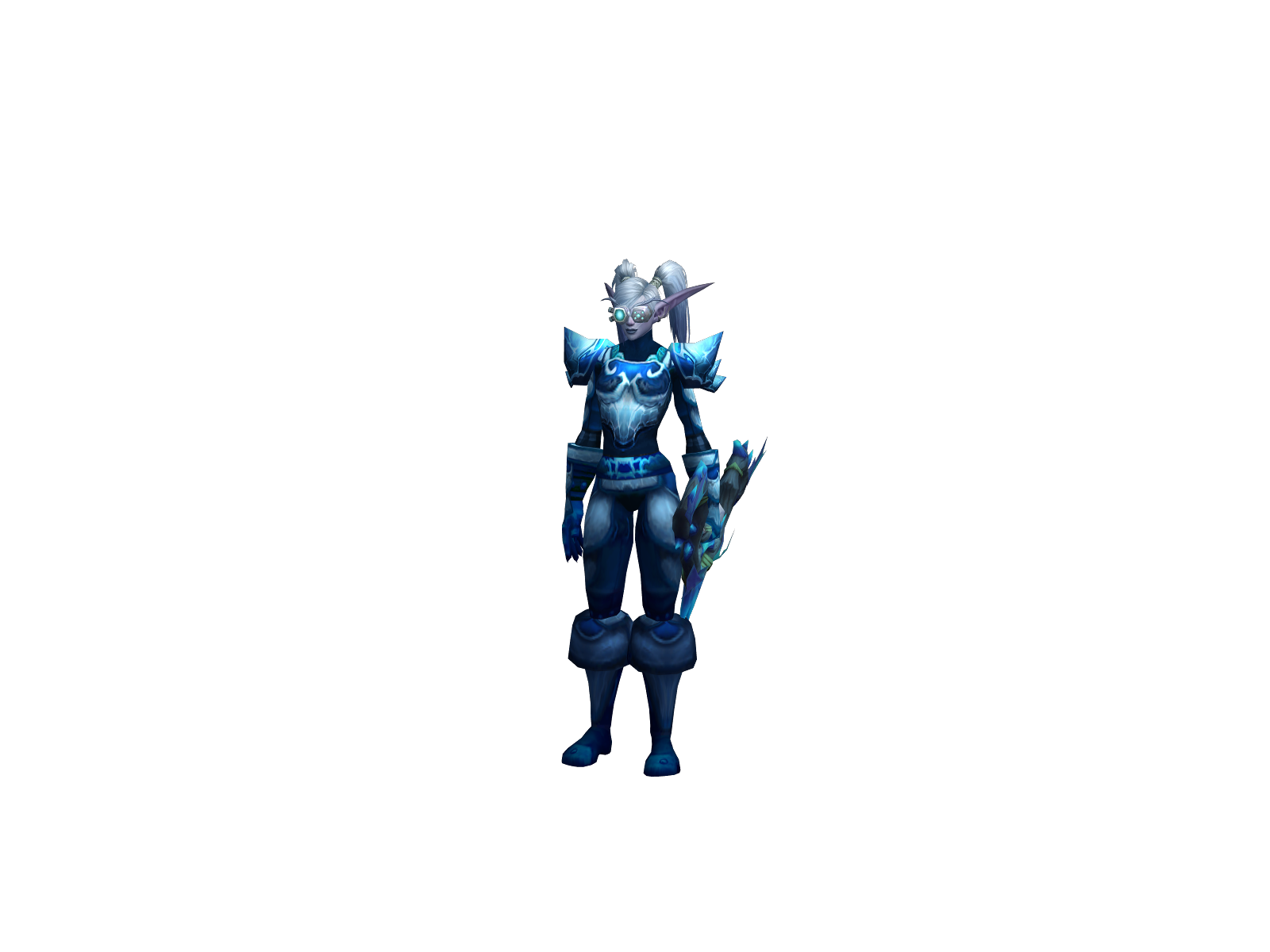 Hiuna 3D character render