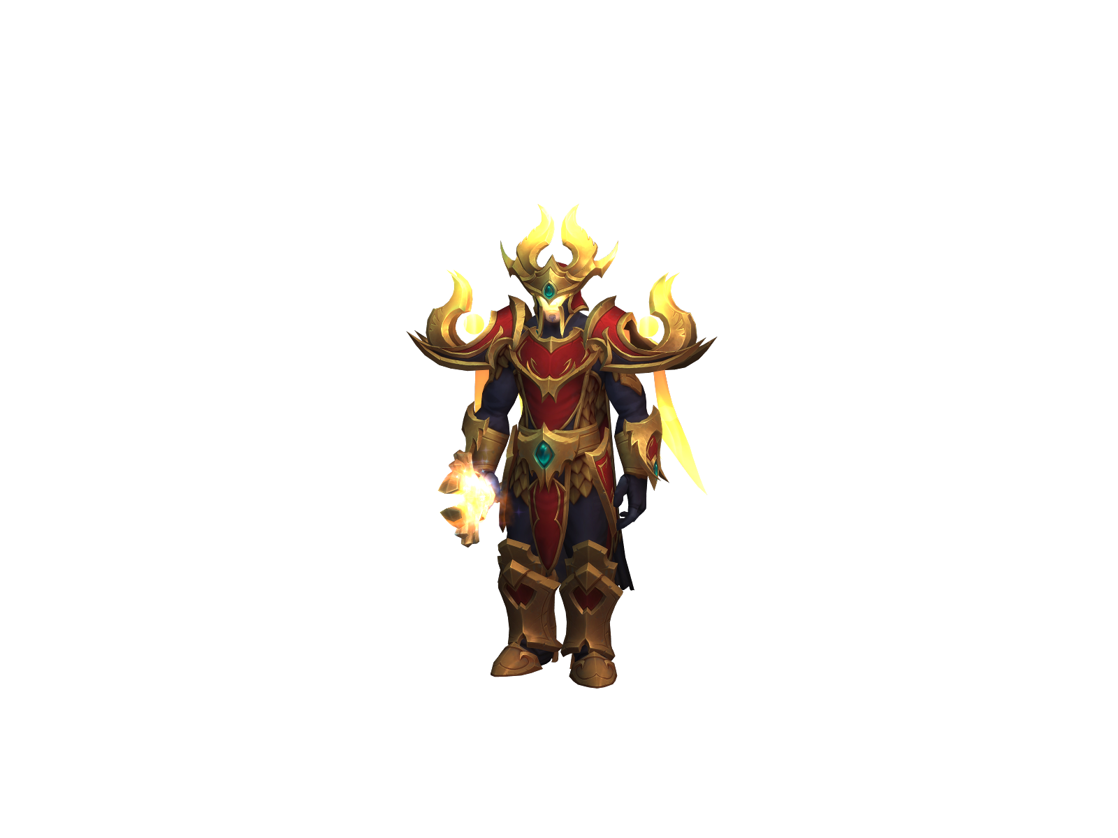 Redestruct 3D character render