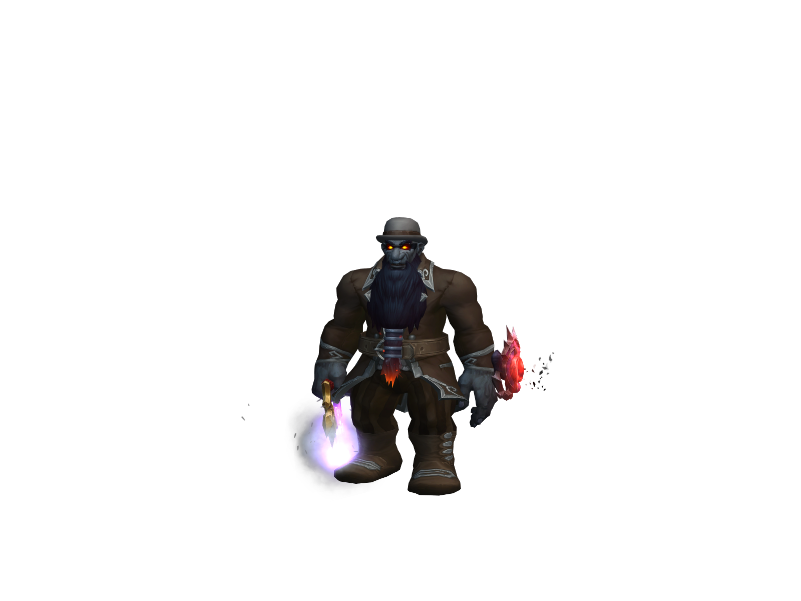 Curtissham 3D character render