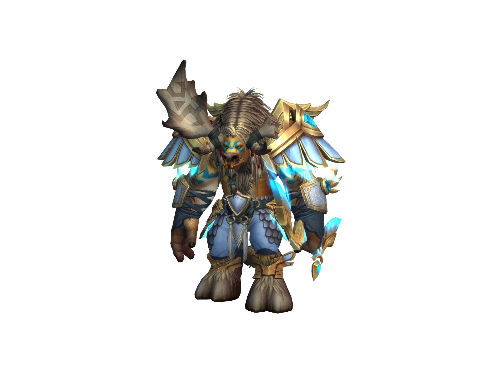 Oneshotbuck 3D character render