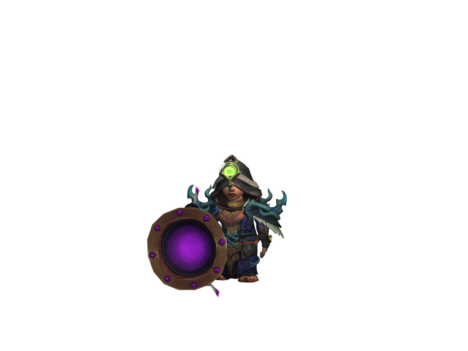 Ryaachan 3D character render