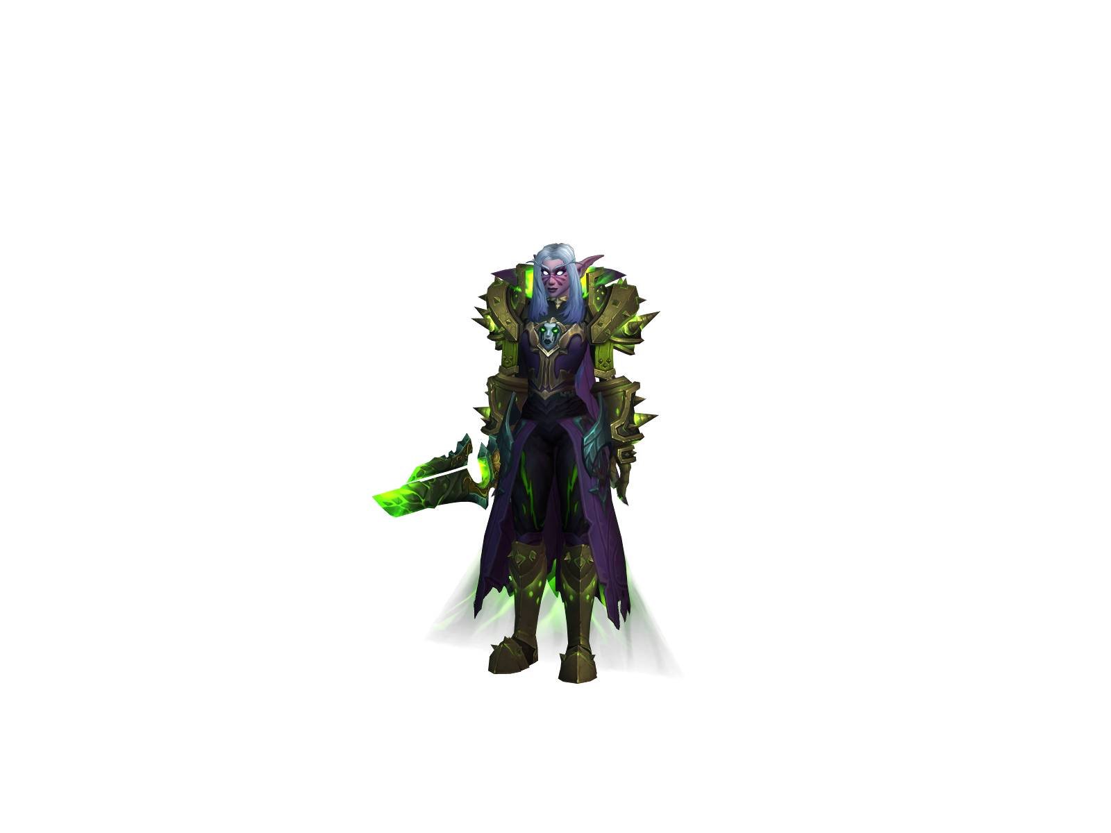 Beläf 3D character render