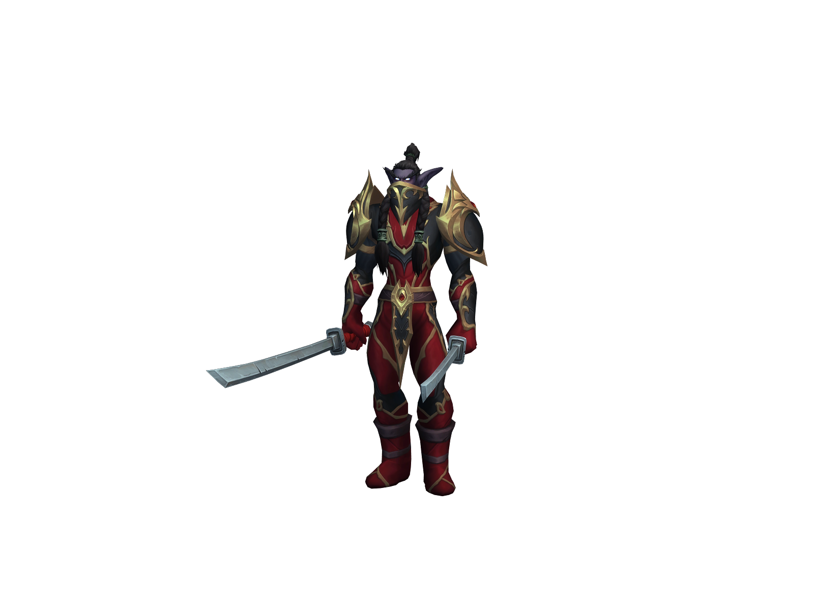 Fathergains 3D character render