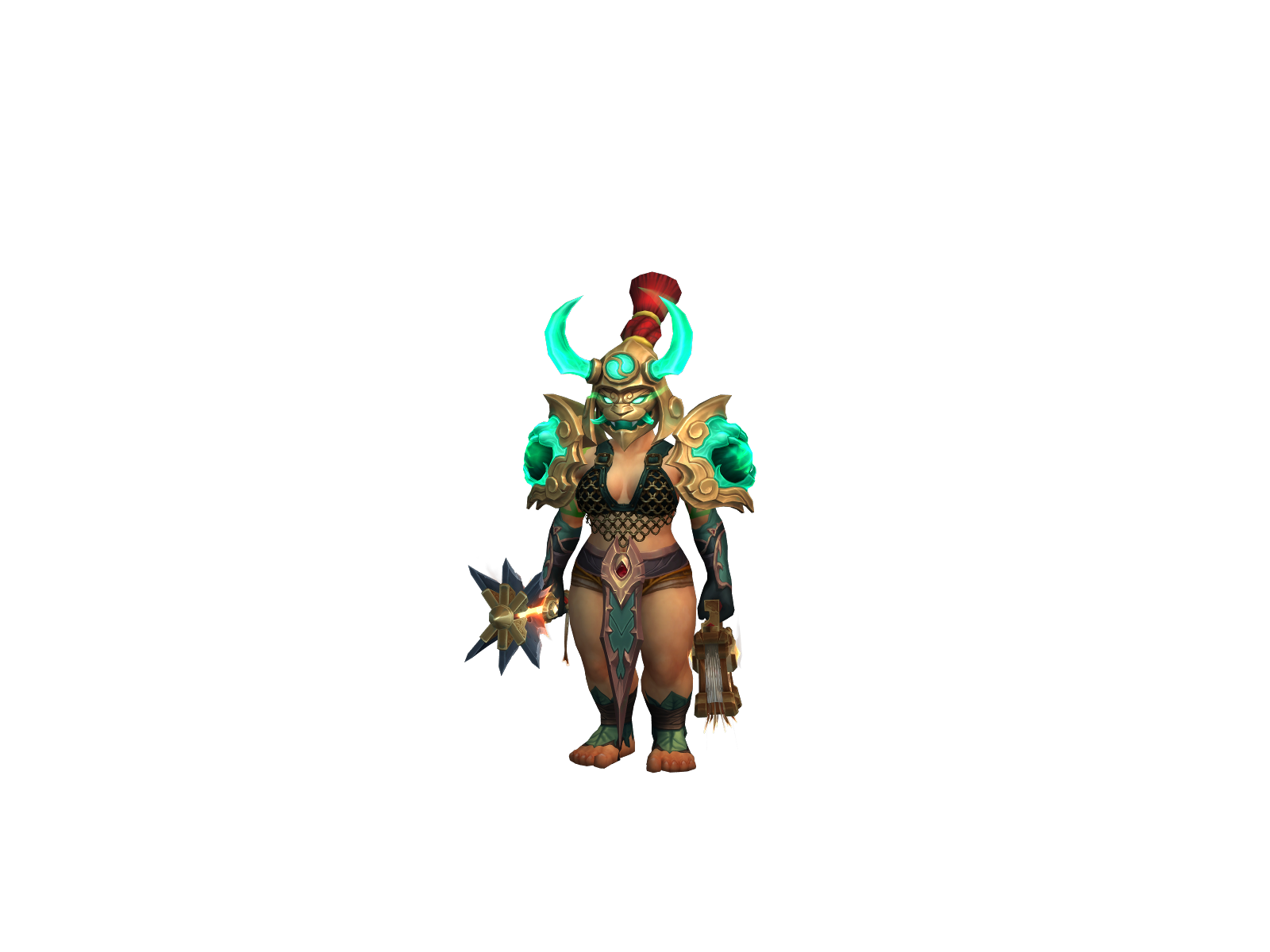 Raccacooniee 3D character render