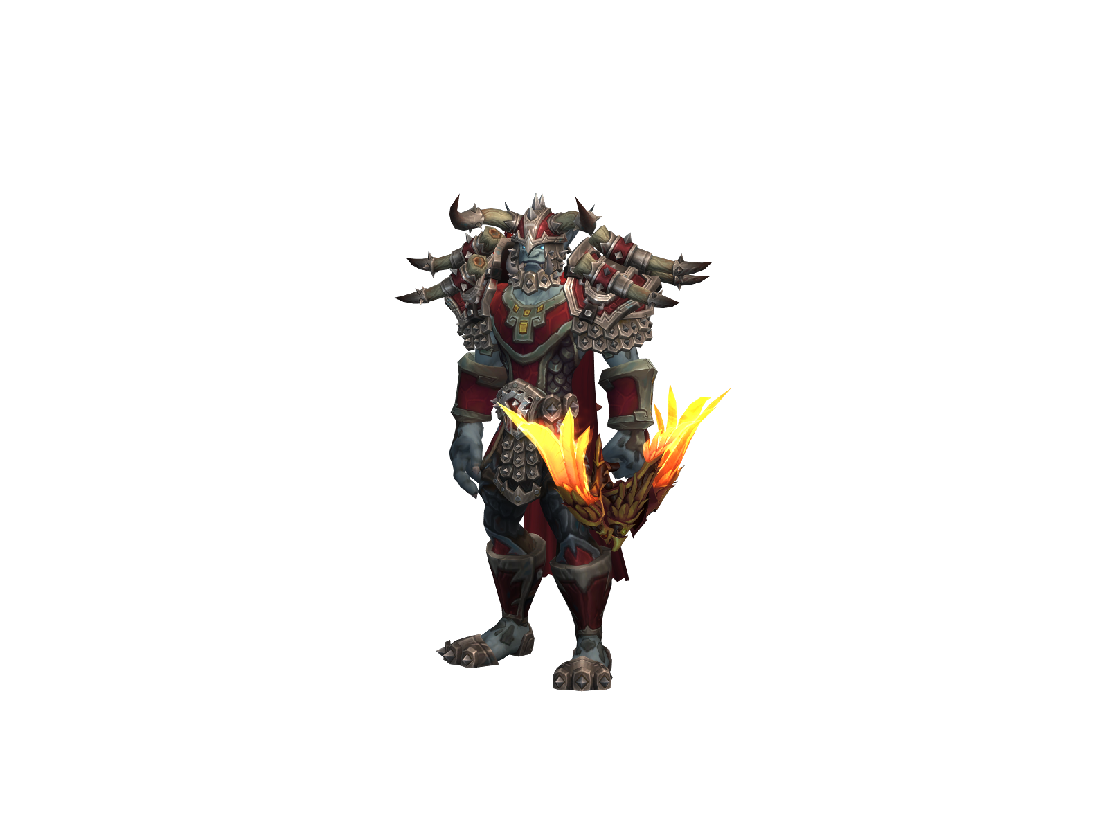 Oxòssi 3D character render