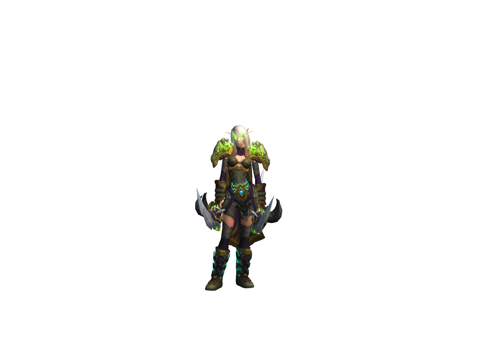 Demondux 3D character render
