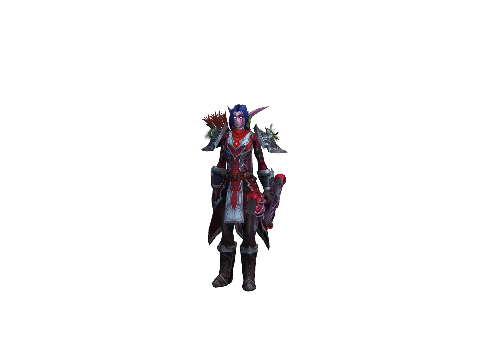 Sylvará 3D character render