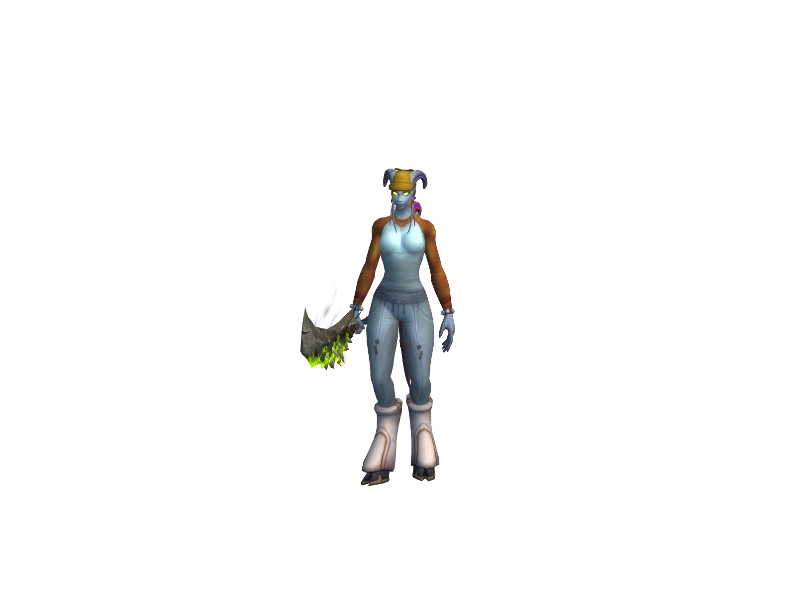 Oyome character render