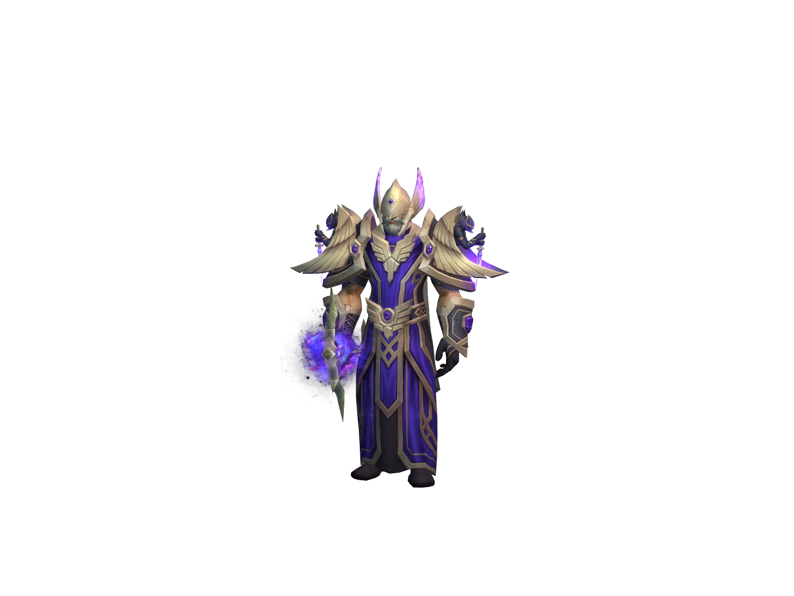 Alderack 3D character render