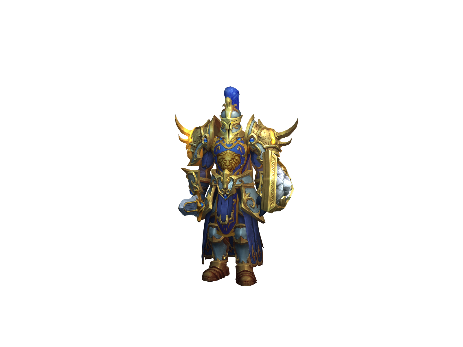 Ænir 3D character render