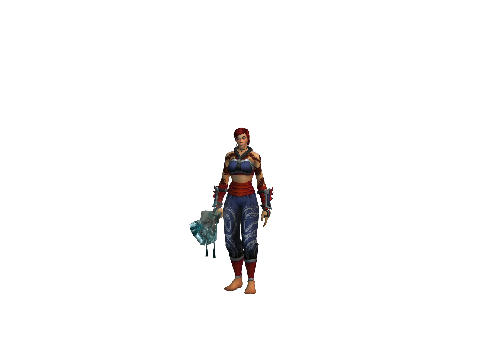 Drunkfizz 3D character render