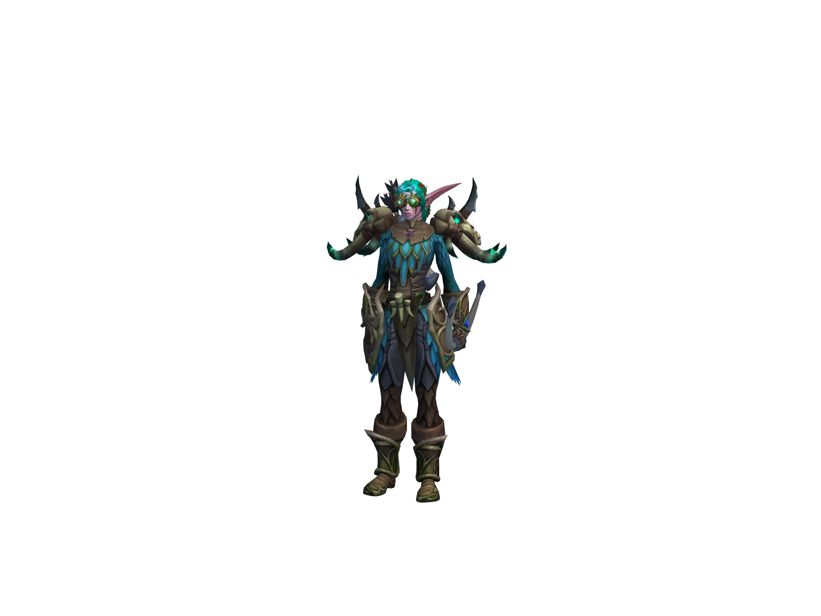 Bleezii 3D character render