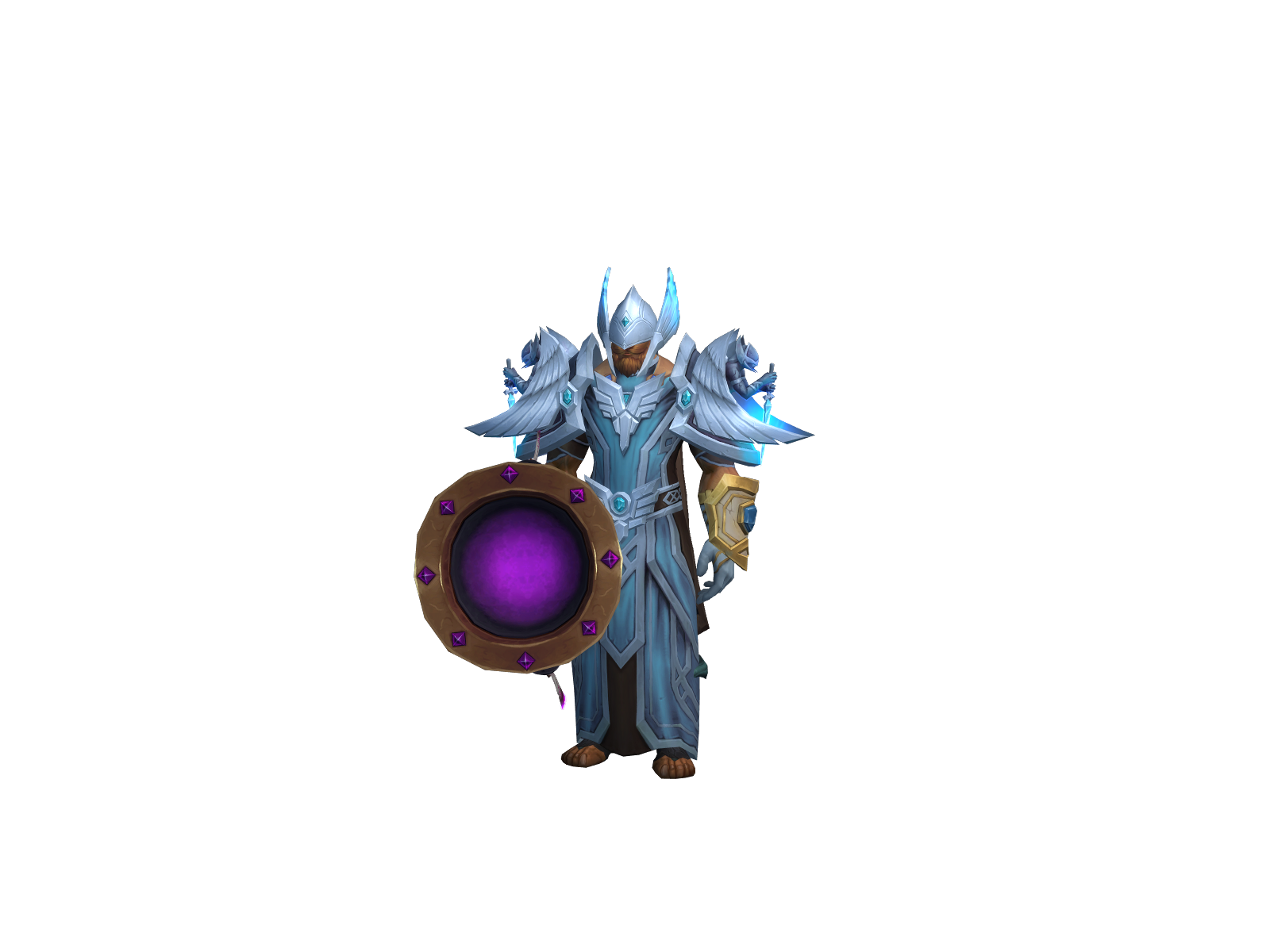 Hexedd 3D character render