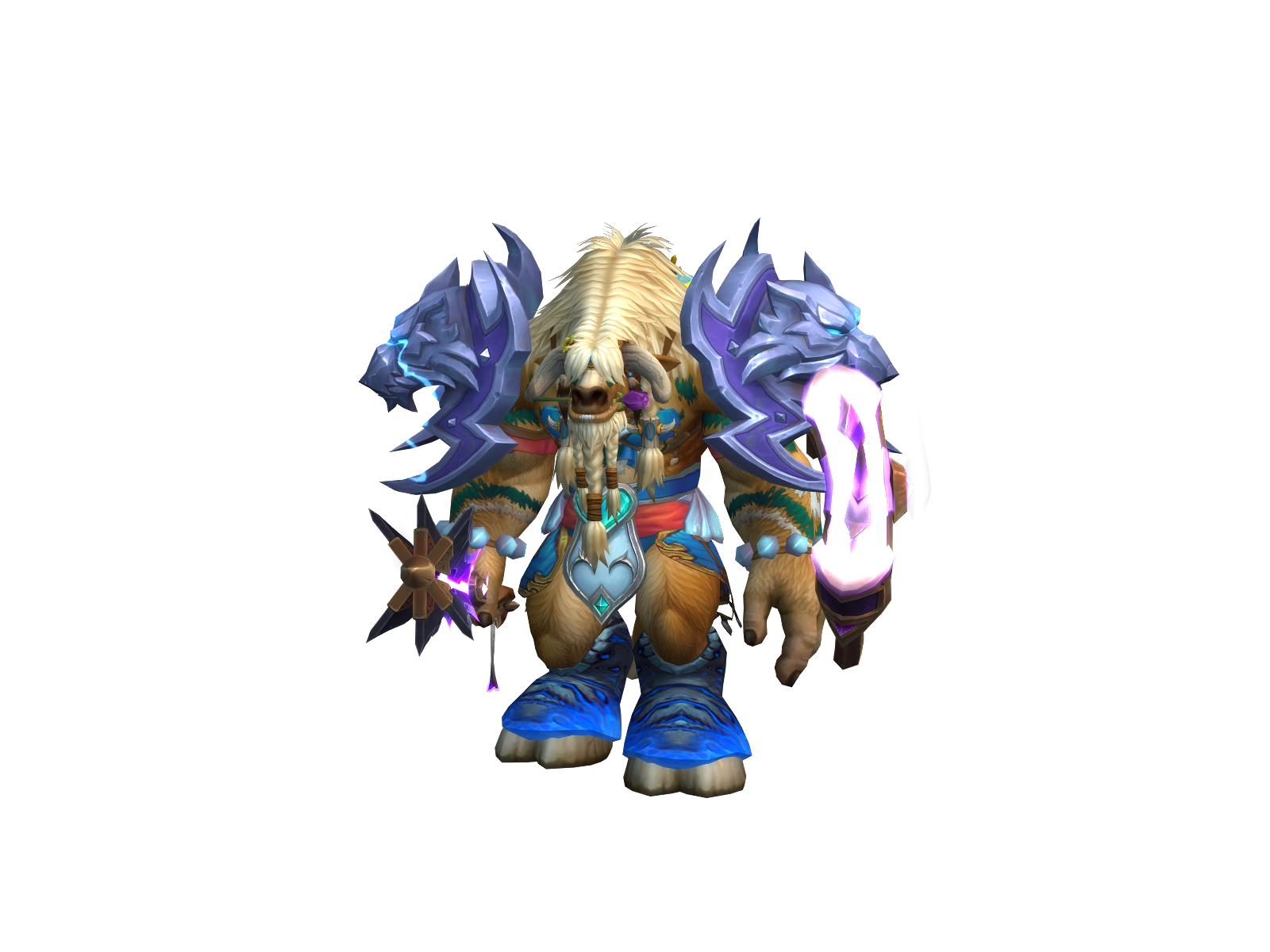 Slongtotem 3D character render