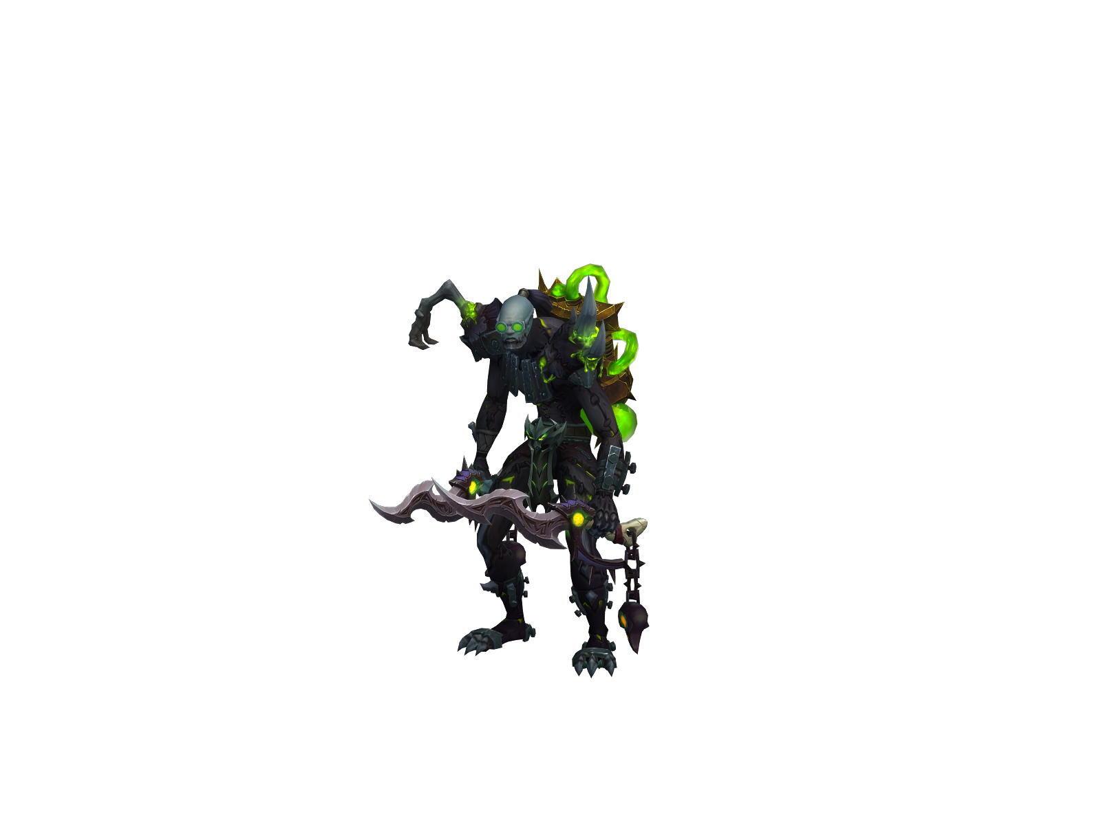 Monströw 3D character render