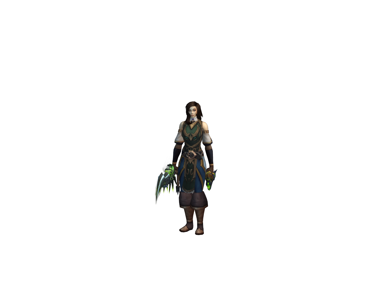 Kazimiera 3D character render
