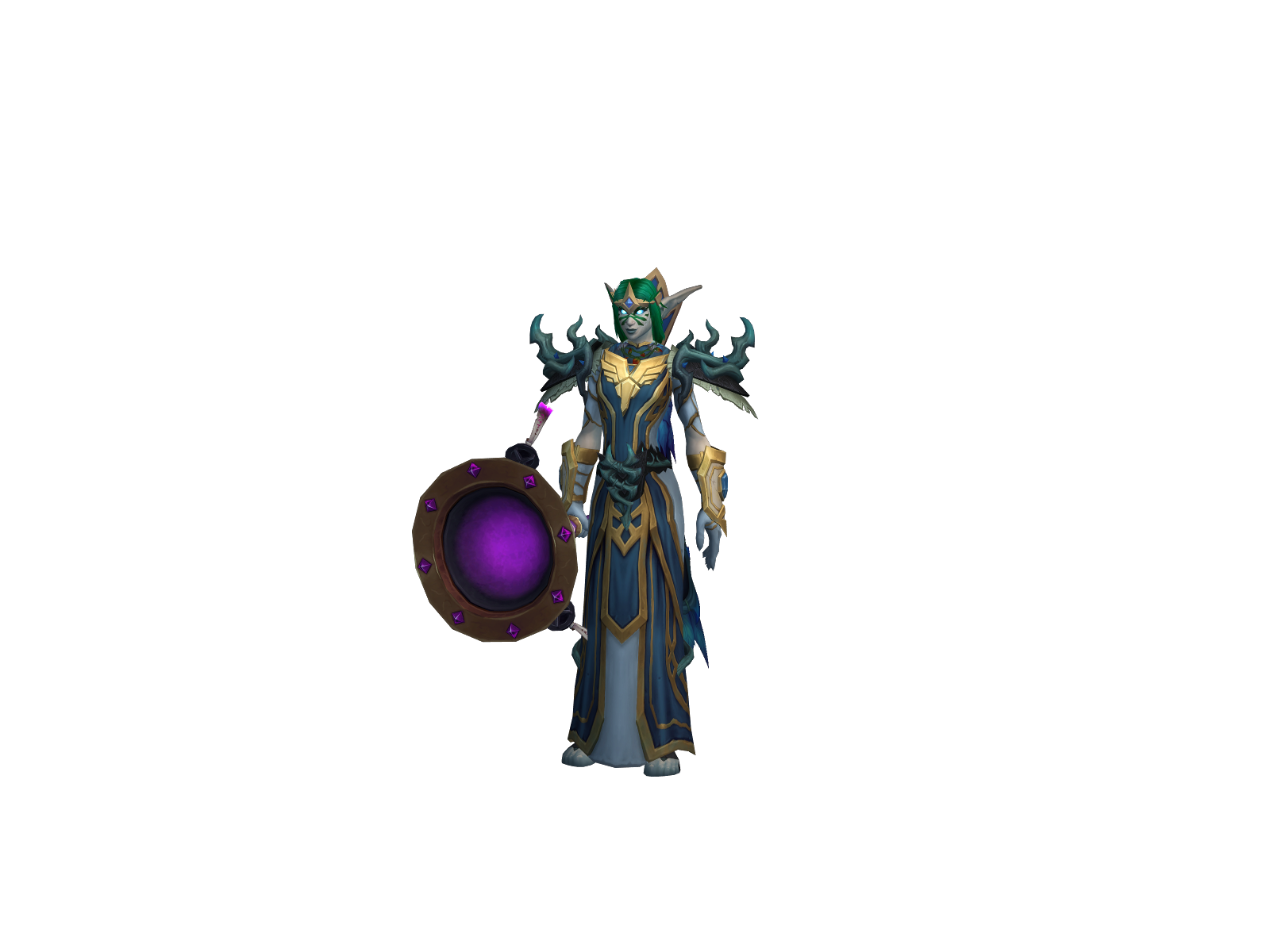 Tristitiaa 3D character render