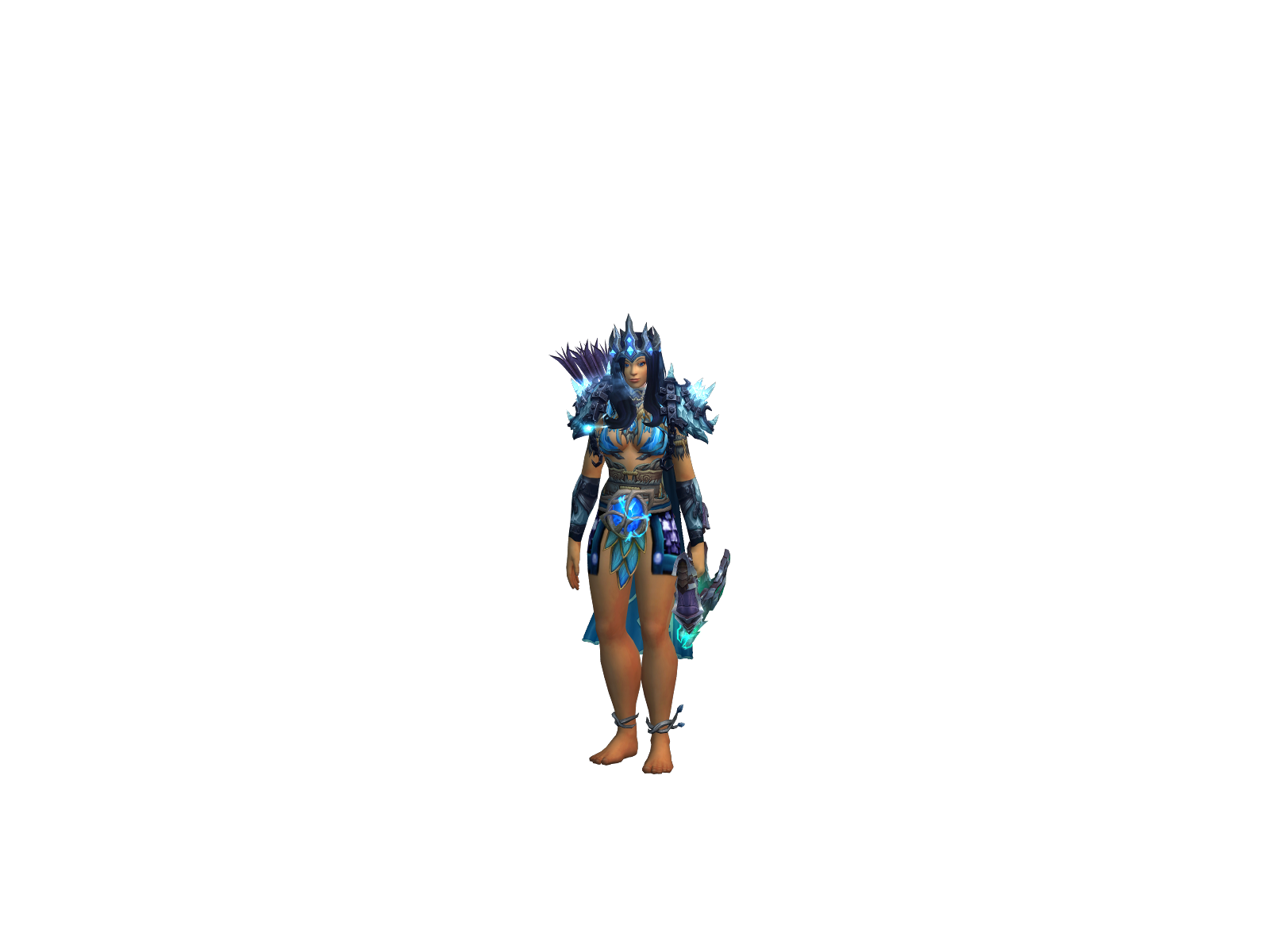 Athälantha 3D character render