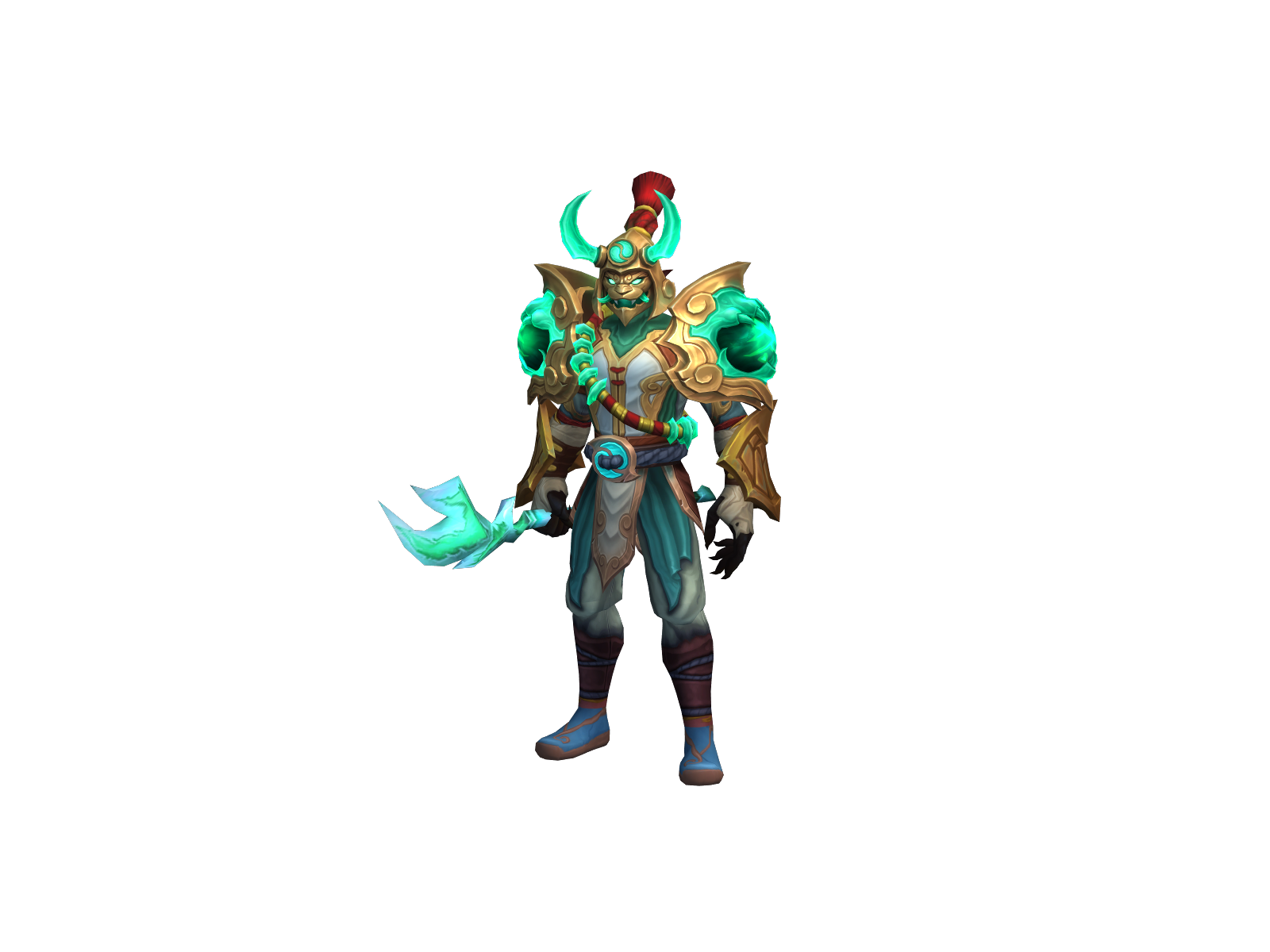 Olü 3D character render