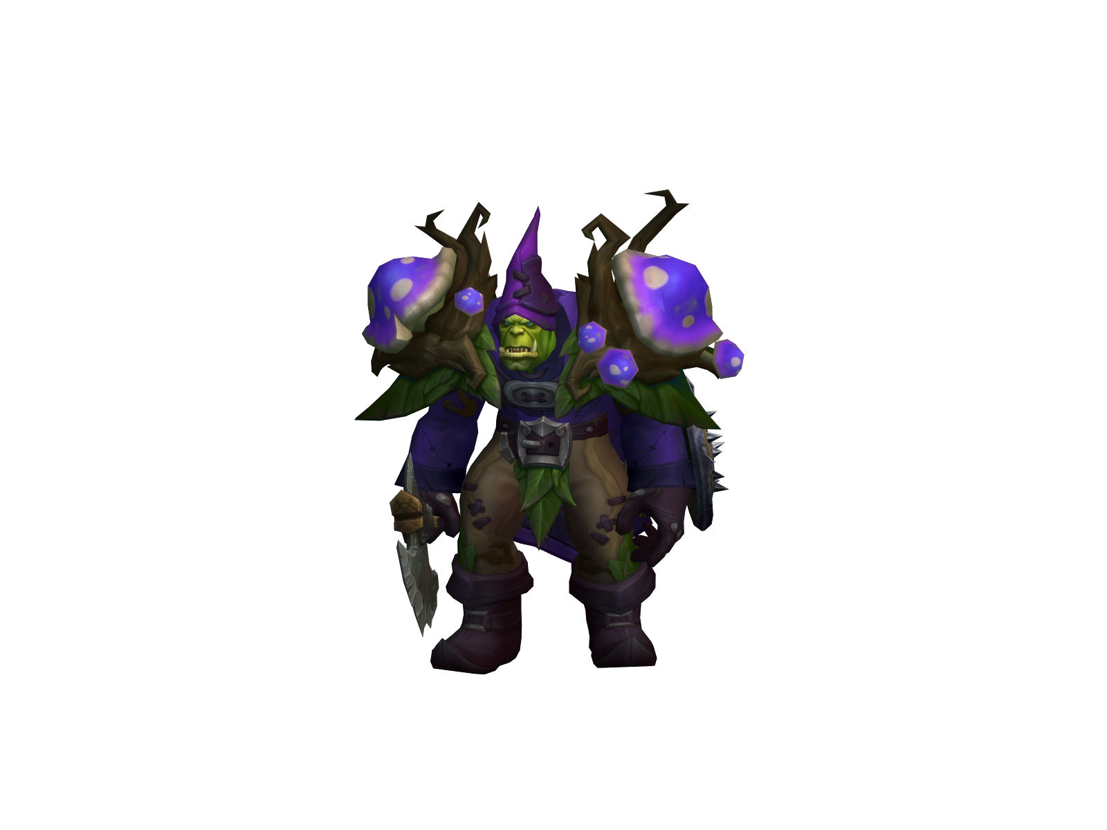 Topchud 3D character render
