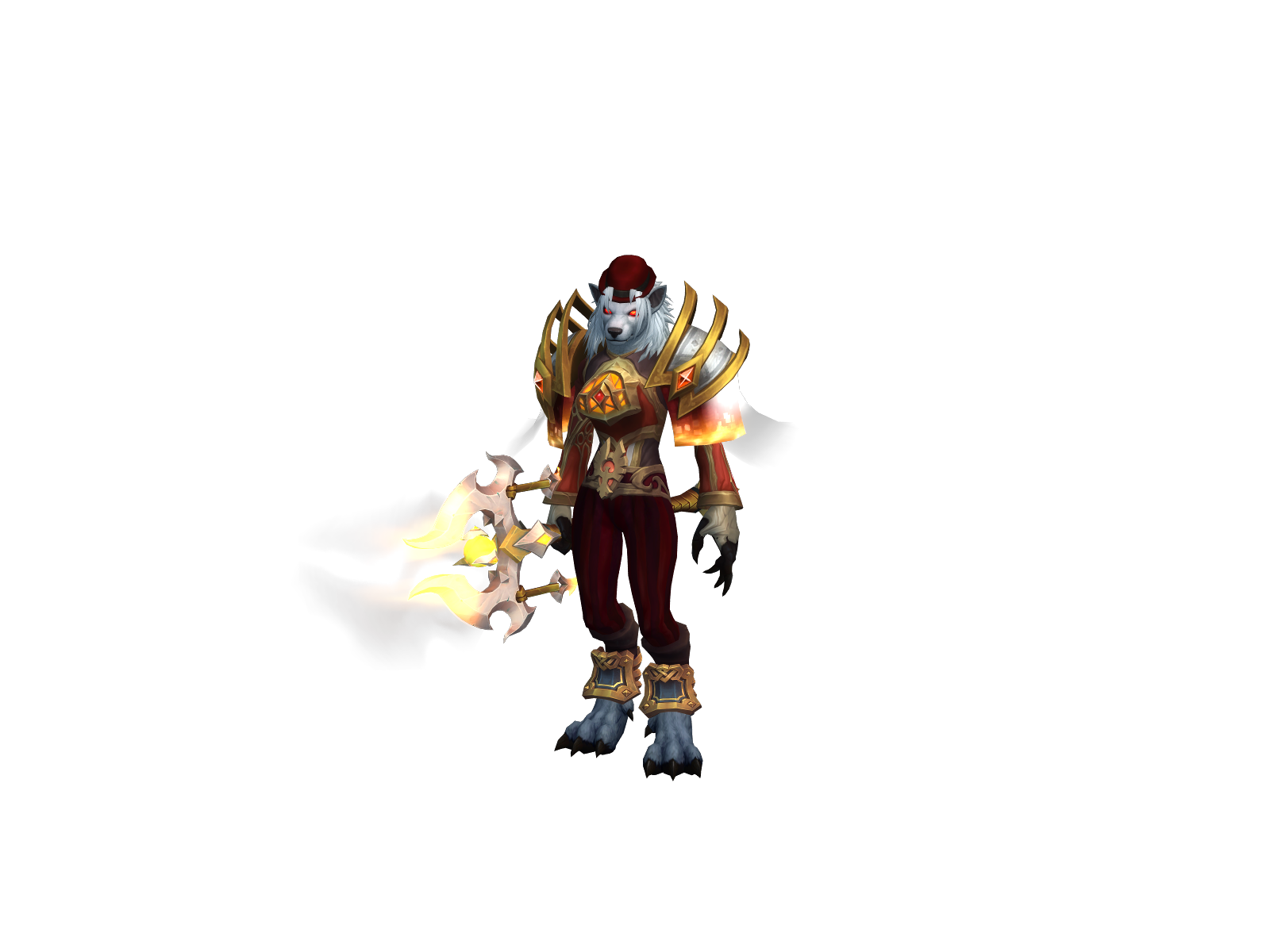 Ræjå 3D character render