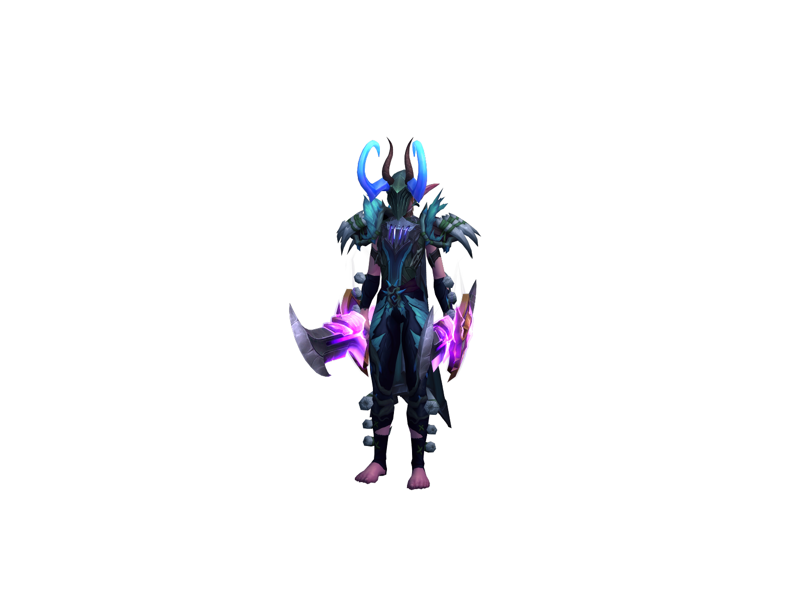Telorn 3D character render