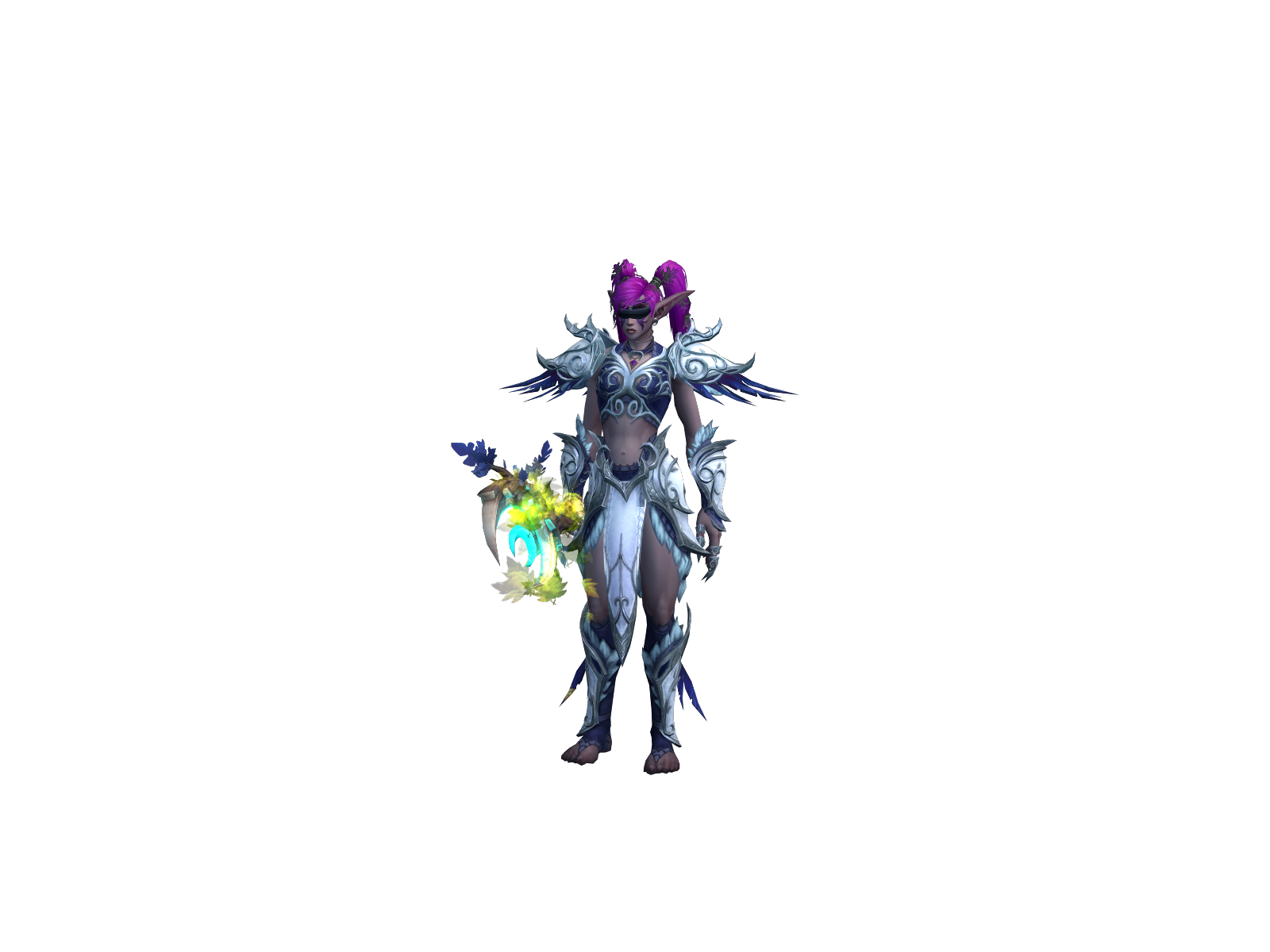 Denderiin 3D character render