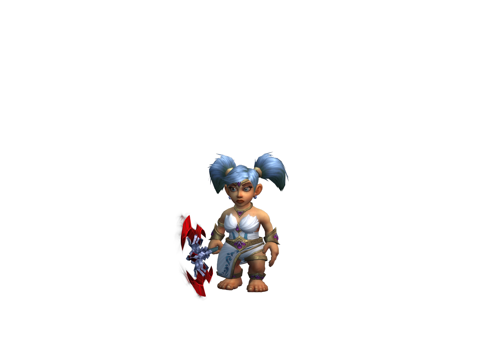 Phiishie 3D character render