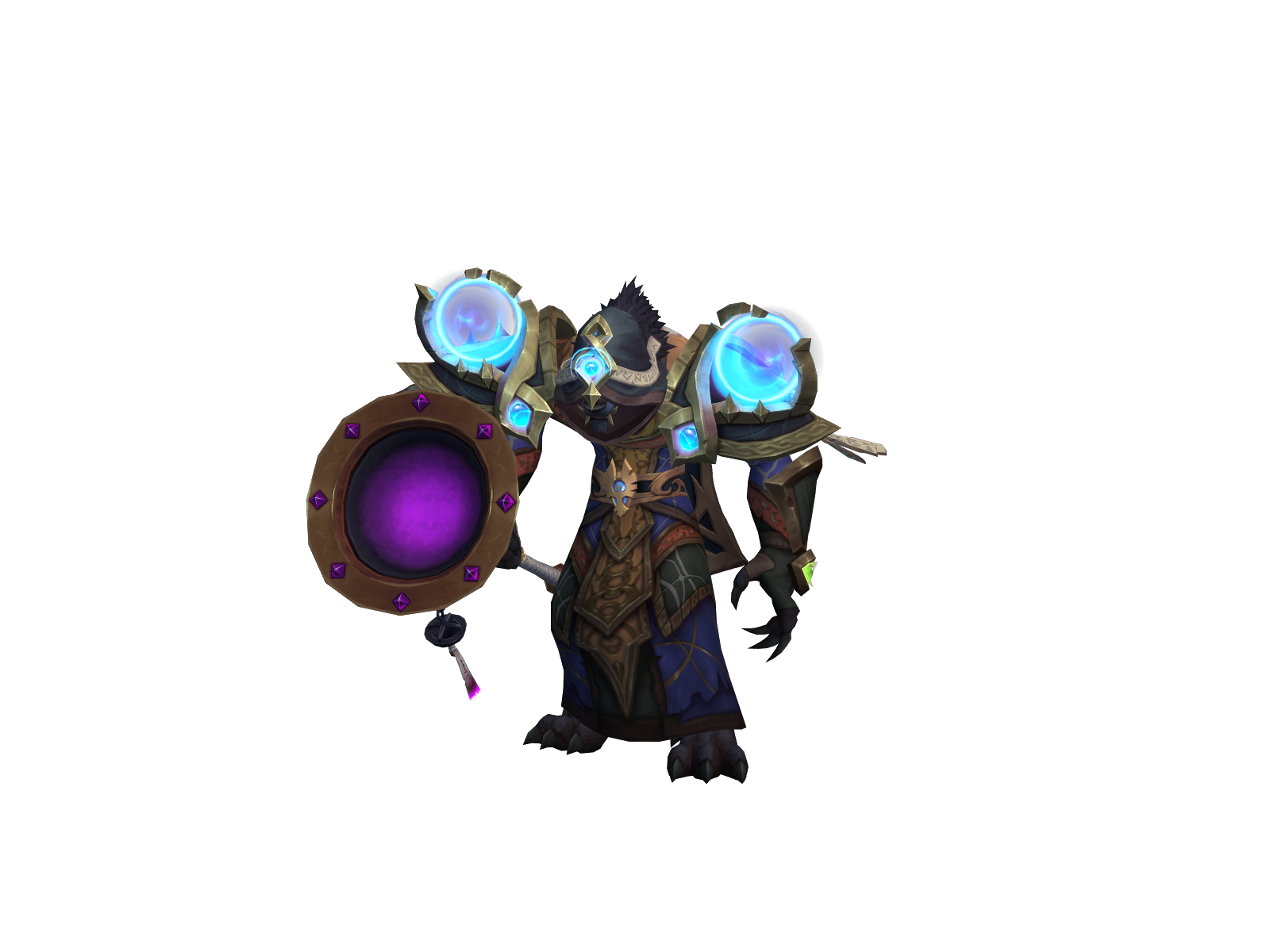 Tyrake 3D character render
