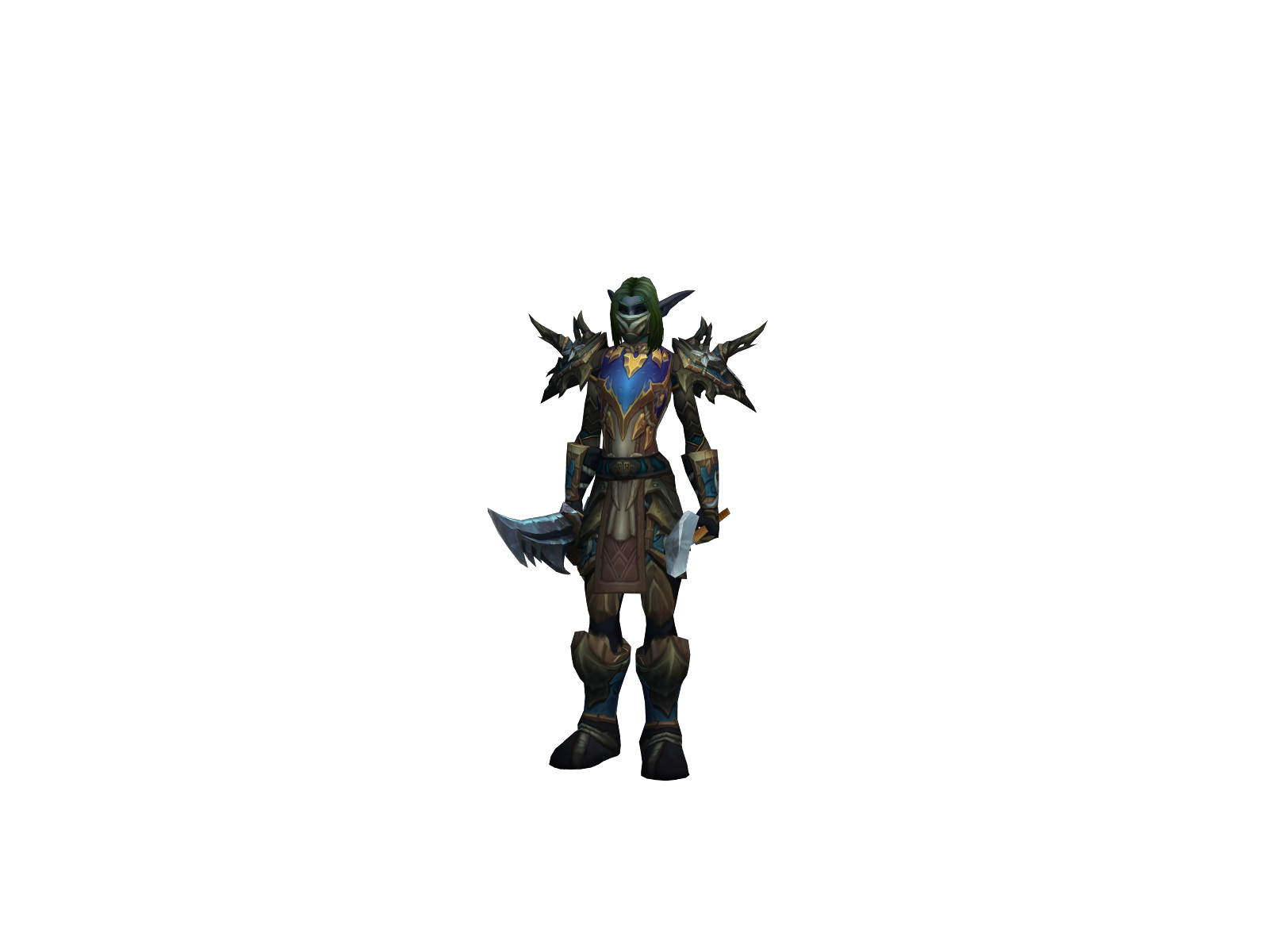 Poison 3D character render