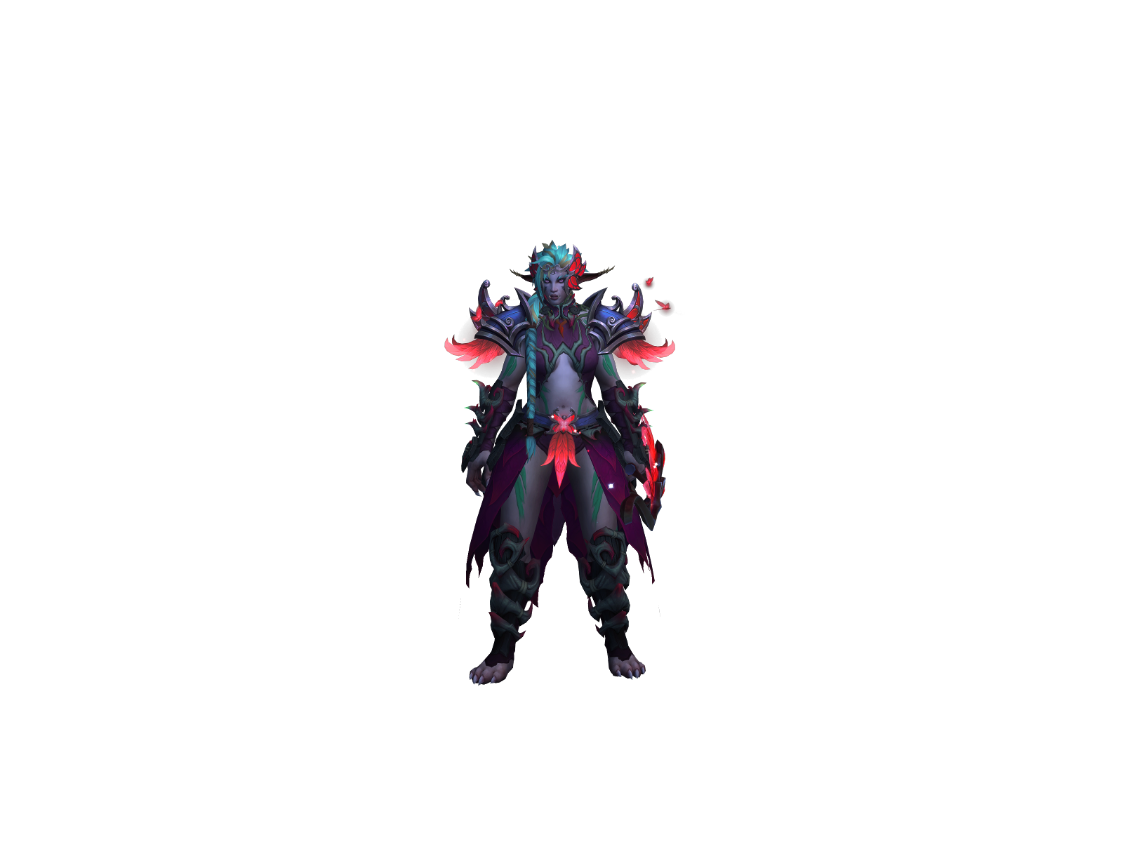 Findellea 3D character render