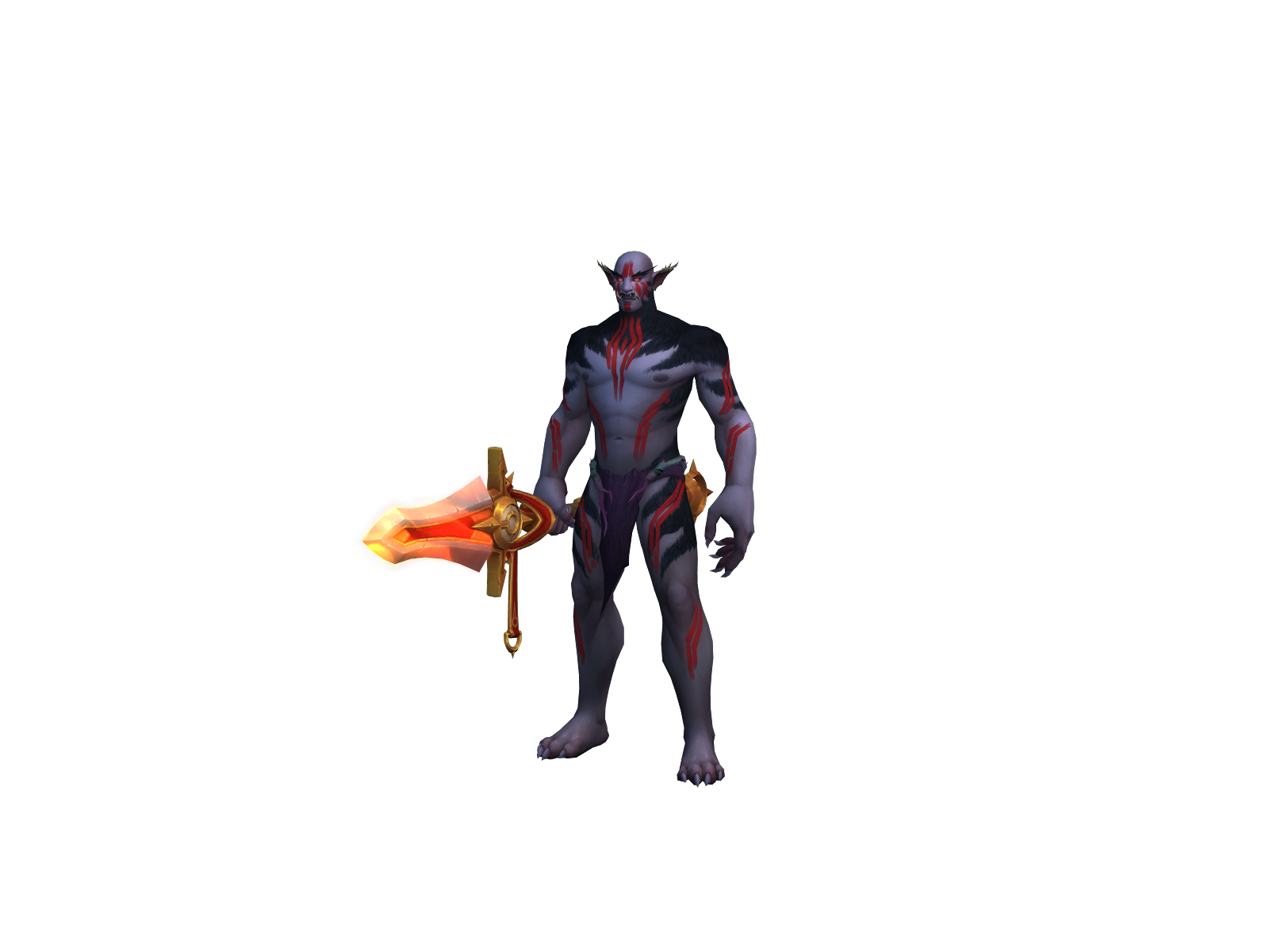 Swampgatto 3D character render