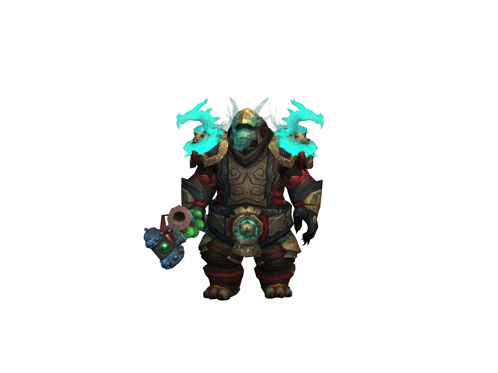 Naitotaigã 3D character render