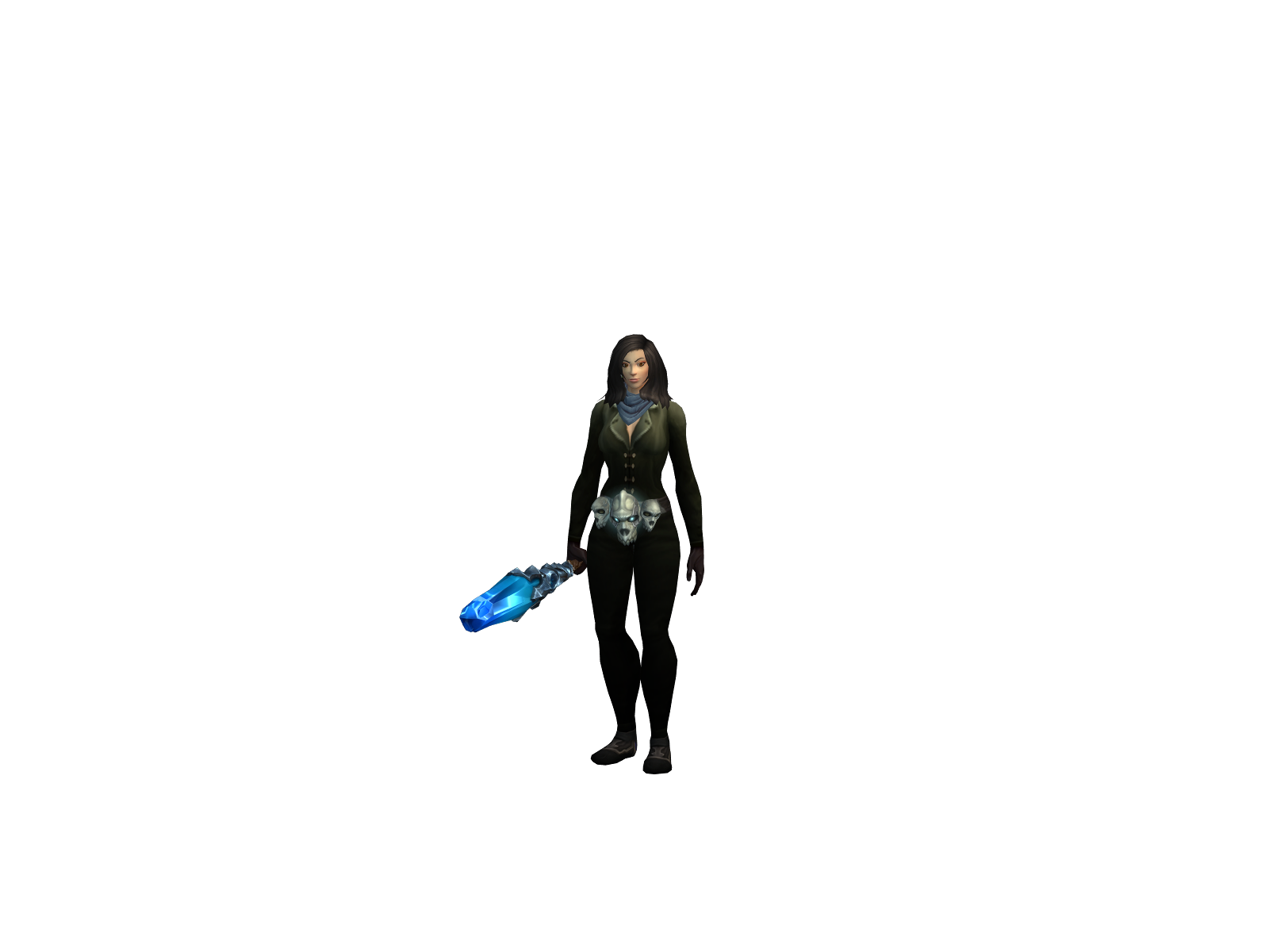 Milkmyway 3D character render