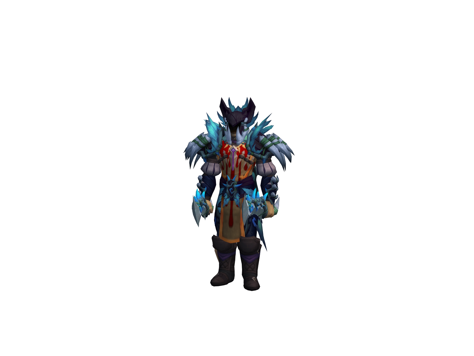 Madghost 3D character render