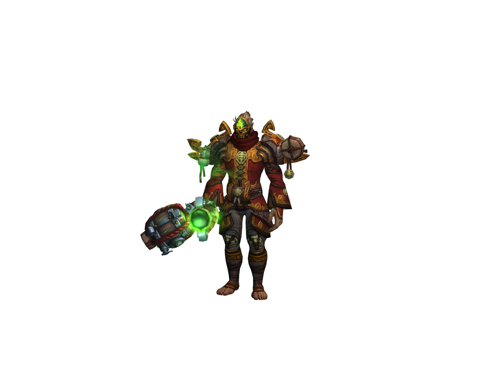 Phellad 3D character render