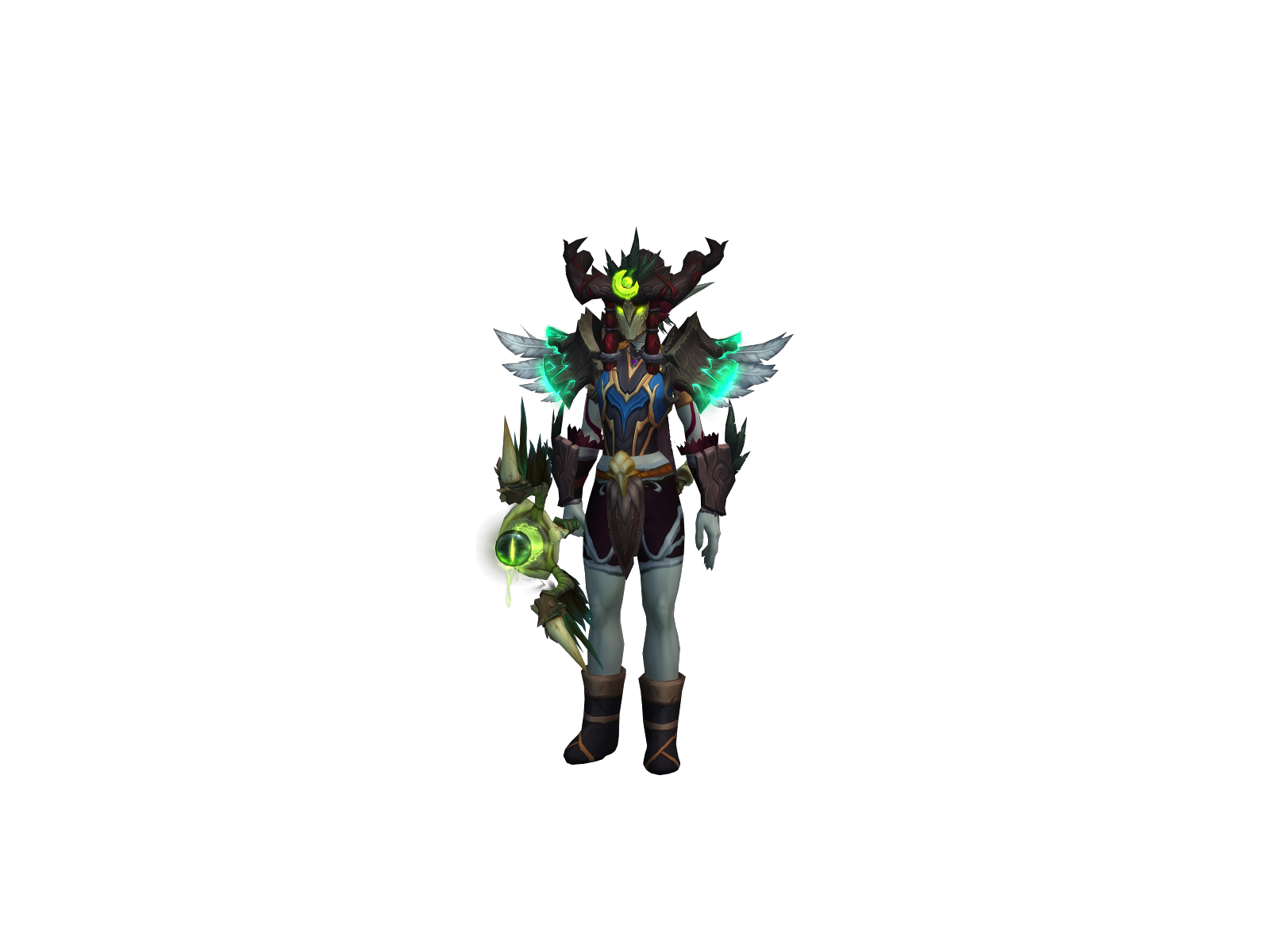 Fluffypads 3D character render