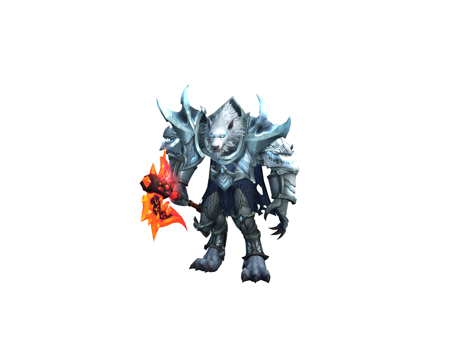 Darksyde 3D character render