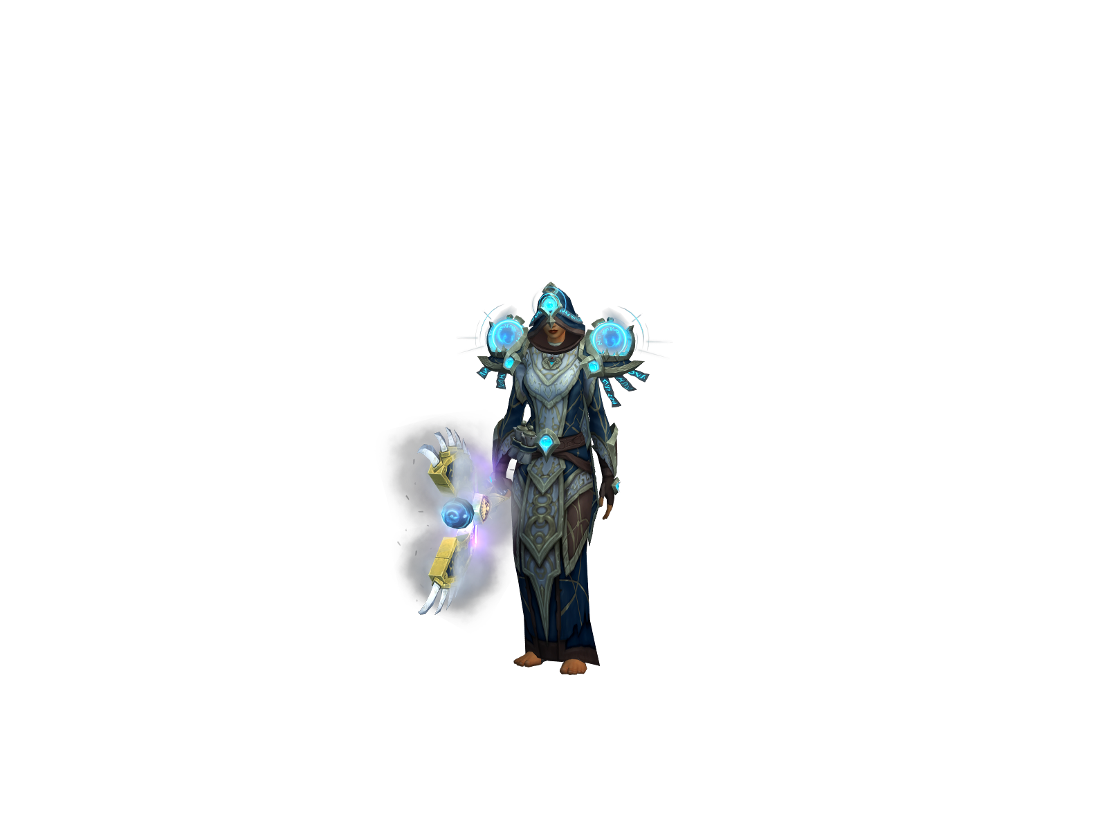 Floristra 3D character render