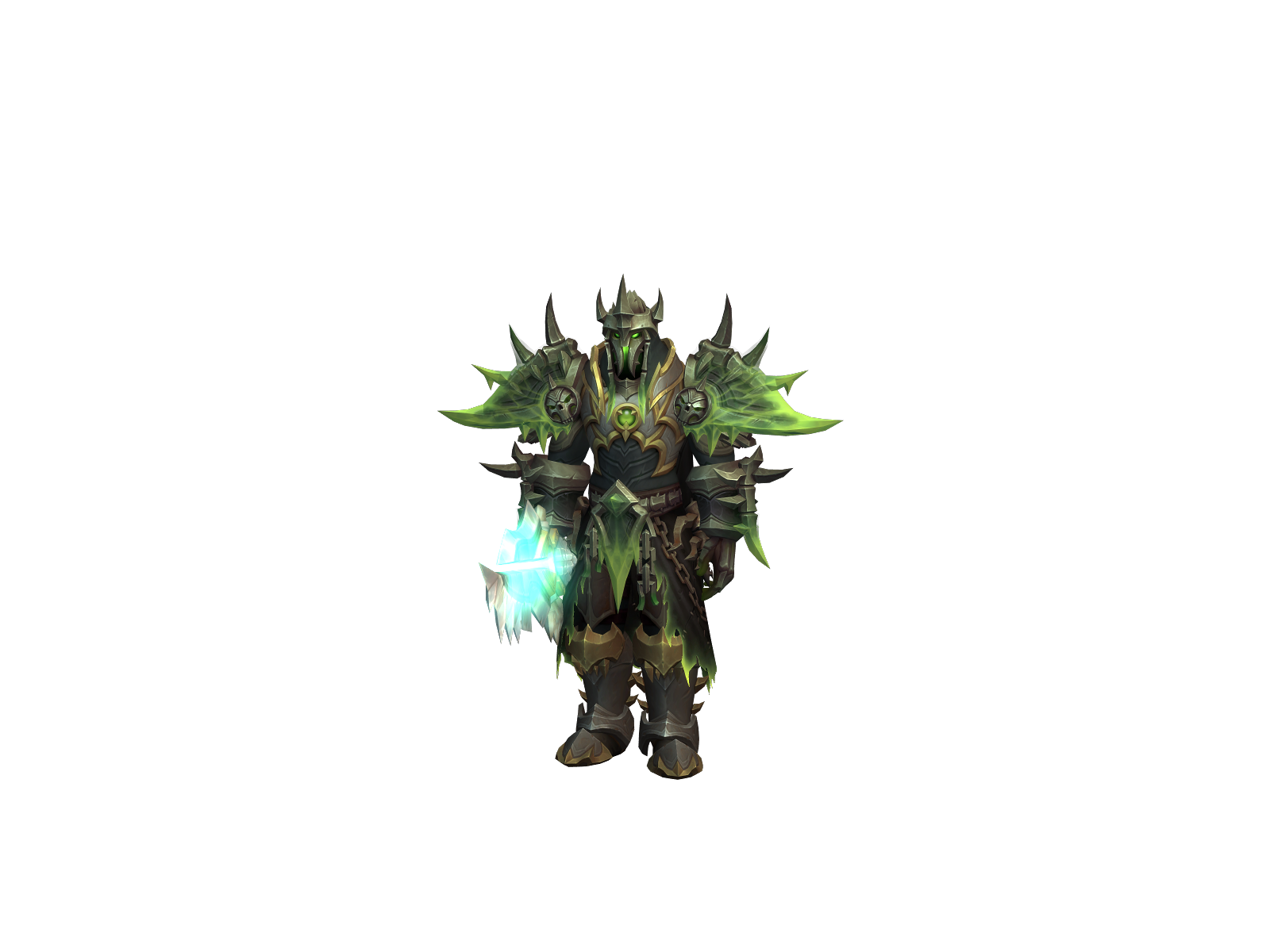 Thýrr 3D character render