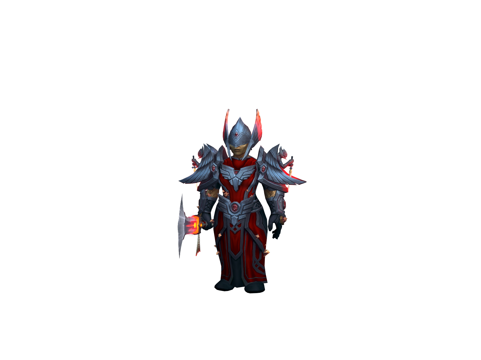 Daedagna 3D character render