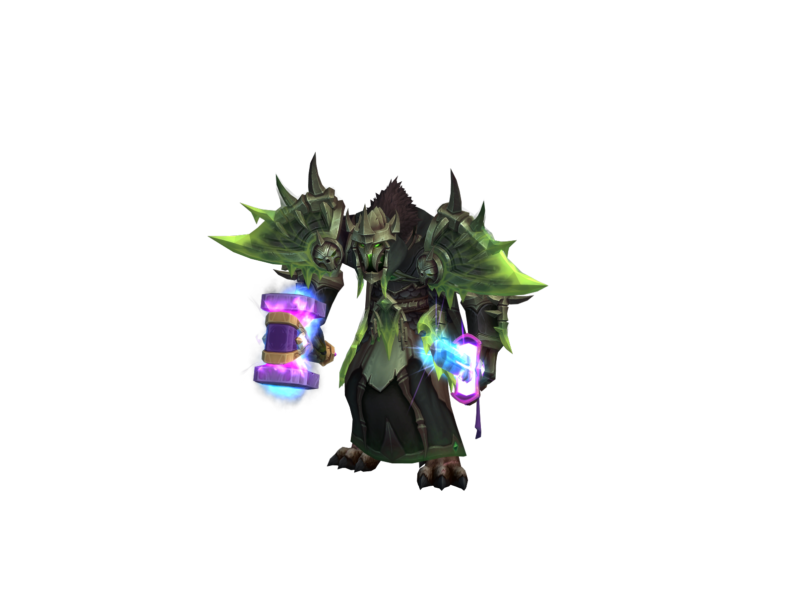 Lichfir 3D character render