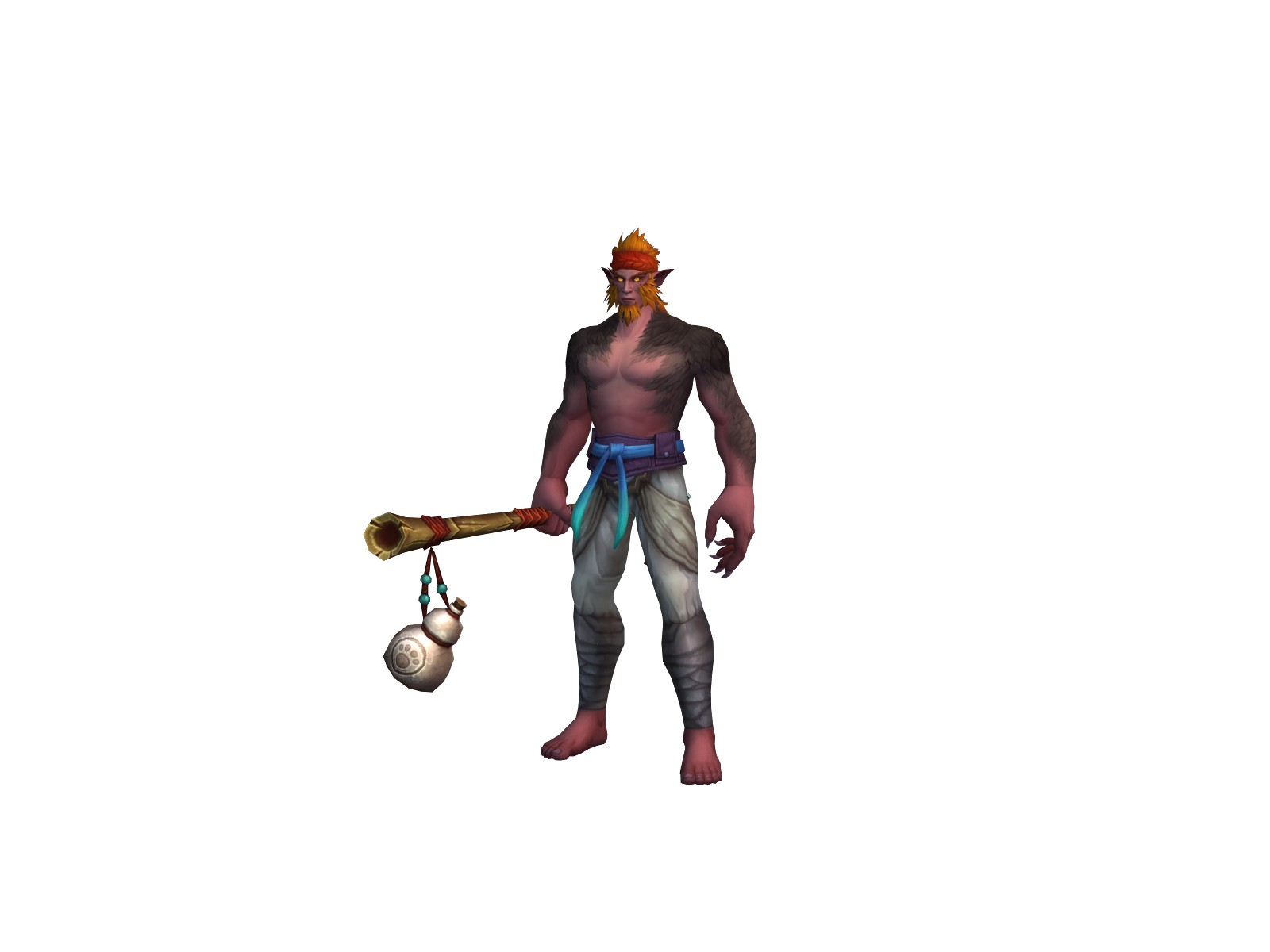 Feilong 3D character render