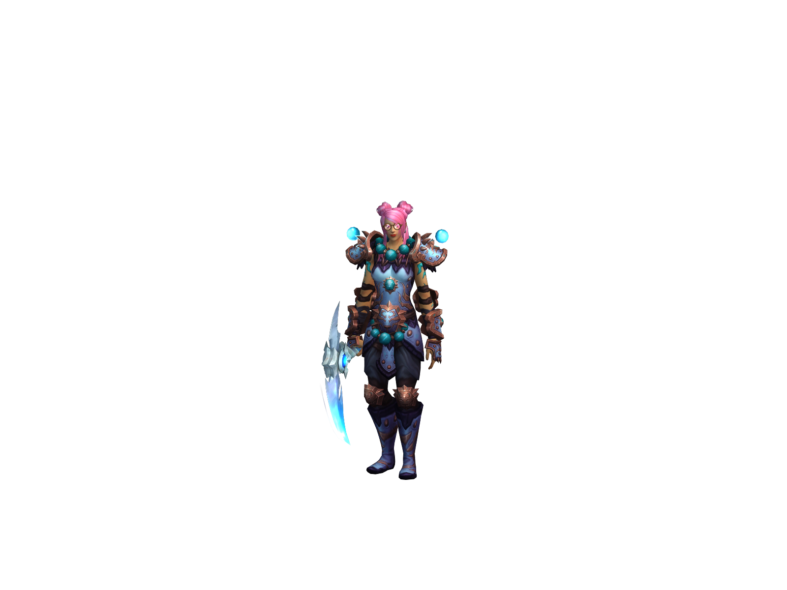 Dreamweavin 3D character render